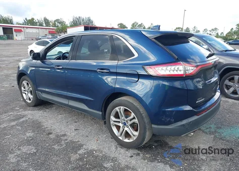 2017 Ford Edge Titanium from USA, damaged, VIN 2FMPK4K97HBB97668
